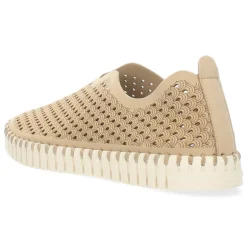 Beige instappers