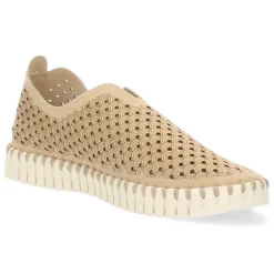 Beige instappers