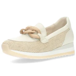 Beige loafers