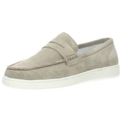 Beige loafers
