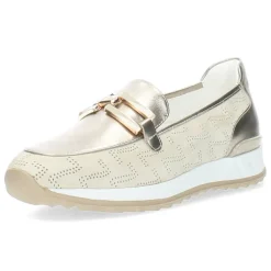 Beige loafers