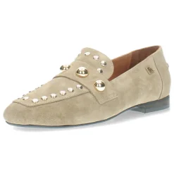 Beige loafers