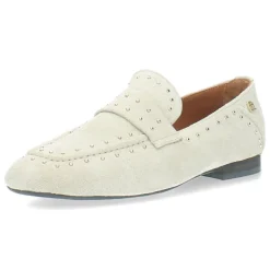 Beige loafers
