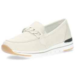 Beige loafers