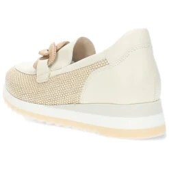 Beige loafers