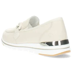 Beige loafers