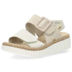 Beige sandalen