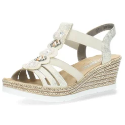 Beige sandalen