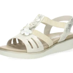 Beige sandalen