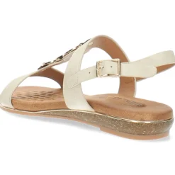 Beige sandalen