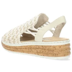 Beige sandalen