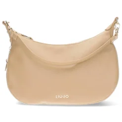 Beige schoudertas