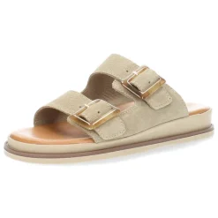 Beige slippers