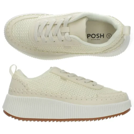 Beige sneakers