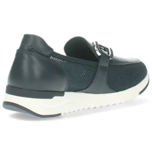Blauwe loafers