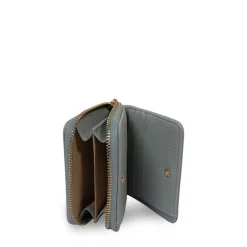 Blauwe portefeuille