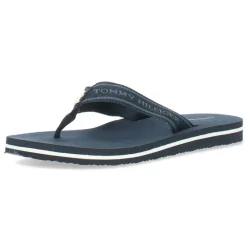 Blauwe slippers