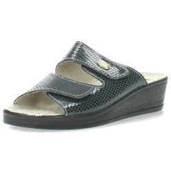 Blauwe slippers