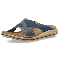 Blauwe slippers