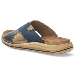 Blauwe slippers