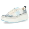 Blauwe sneakers