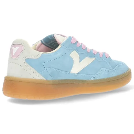 Blauwe sneakers