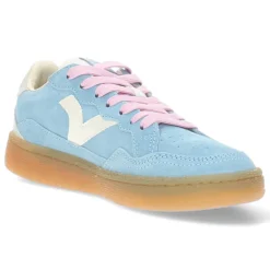 Blauwe sneakers