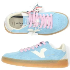 Blauwe sneakers