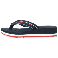 Blauwe teenslippers