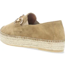 Bruine espadrilles