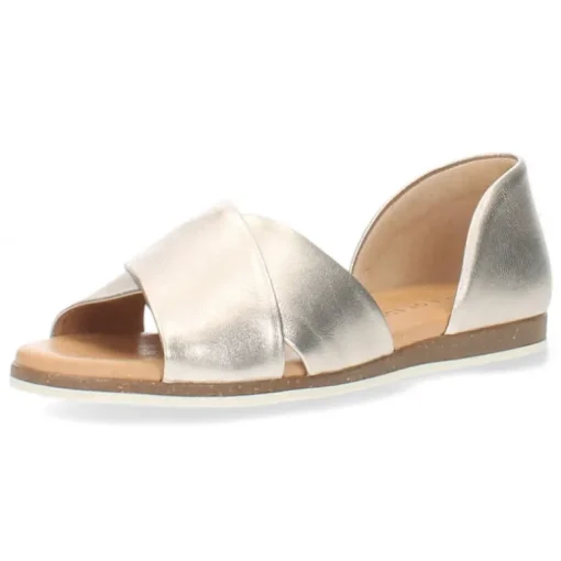 Champagne sandalen