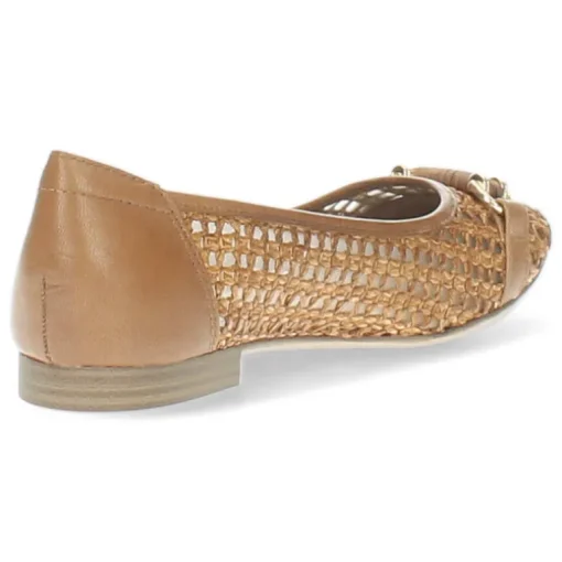 Cognac ballerina's