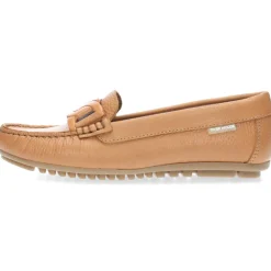 Cognac mocassins