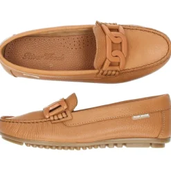 Cognac mocassins