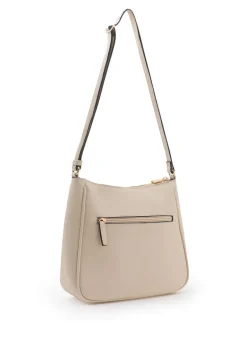 Crèmekleurige schoudertas