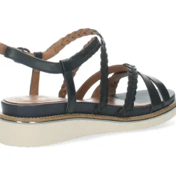 Donkerblauwe sandalen