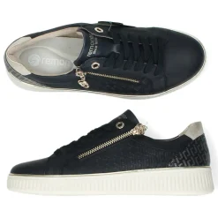 Donkerblauwe sneakers