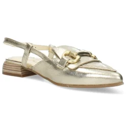 Gouden slingbacks