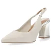 Grijs/beige slingbacks