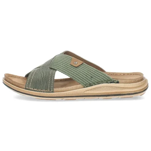 Khaki slippers