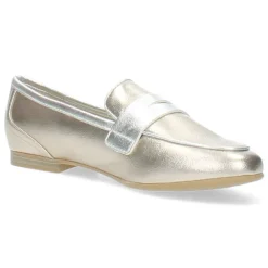 Metallic Mocassins