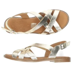 Metallic sandalen