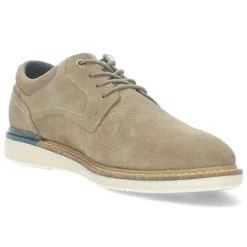 Taupe veterschoenen