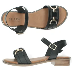 Zwarte sandalen