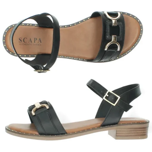Zwarte sandalen