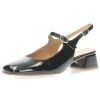 Zwarte slingbacks