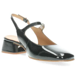 Zwarte slingbacks