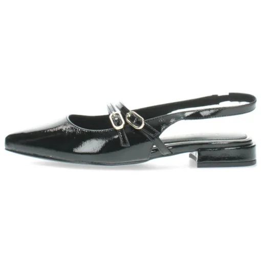 Zwarte slingbacks