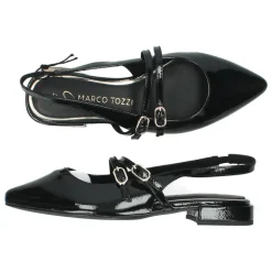 Zwarte slingbacks