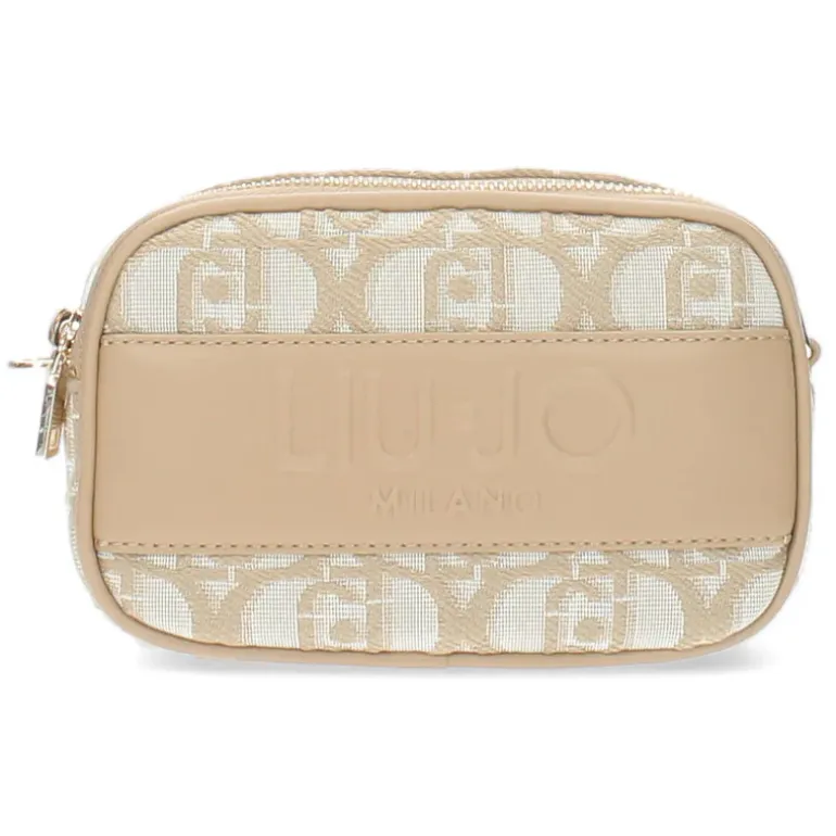 Beige crossbody